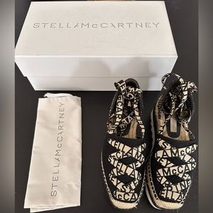 Stella McCartney Gaia Platform Espadrilles Size 38